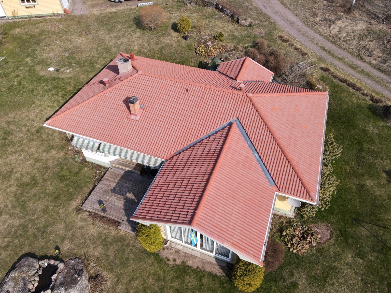 Tak före behandling